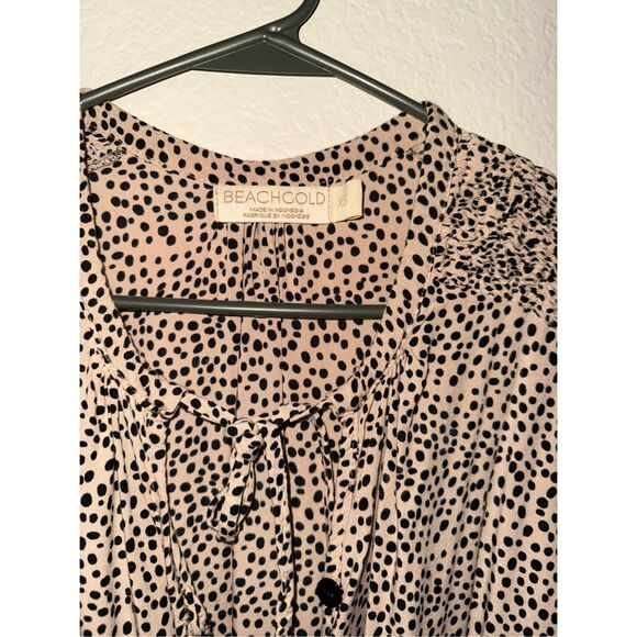 Anthropologie BeachGold Chelsea Romper Size-Medium - Picture 6 of 12